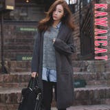 【jk12960】ウール混紡素材でより暖かく柔らかいアイテムです♪ベーシックウー… | KawaiCat | 詳細画像1 