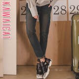 【pt12978】履きやすいゆったりめのシルエット ウエスト切り替えポイントパン… | KawaiCat | 詳細画像1 