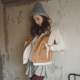 厚手のニット素材で保温性◎クルッとなった折り返しが可愛いポイントを与えてくれるニ… | KawaiCat | 詳細画像3