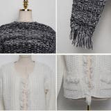 【jk13731】【スタイリスト撮影商品】柔らかいニット生地感のニットツイードジ… | KawaiCat | 詳細画像9