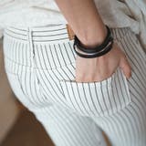 【pt13797】伸縮性の良い生地で穿き心地抜群！ストライプ柄で脚細、脚長効果の… | KawaiCat | 詳細画像7 