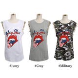 ロックテイストでとてもユニーク♪アメリカ星条旗デザイン鋲付きノースリーブTシャツ… | KawaiCat | 詳細画像7