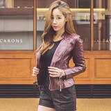 高級感のあるセクシーなワインカラーとキルティングがポイント♪ワインカラーキルティ… | KawaiCat | 詳細画像1