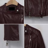 高級感のあるセクシーなワインカラーとキルティングがポイント♪ワインカラーキルティ… | KawaiCat | 詳細画像8