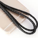 編み込んだレザーストラップでシンプルでおしゃれながら実用性を兼ね備えたレザースト… | KawaiCat | 詳細画像7 