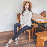 【ts15576】ざっくりとした適度な厚みのニットで暖か♪ベーシックハイネックニ… | KawaiCat | 詳細画像3 