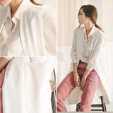 【jk16480】パンツとの相性抜群♪フロントホックデザインロング丈ベスト | KawaiCat | 詳細画像2 