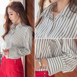 【ts16592】爽やかなストライプ柄がポイントアイテムにぴったり♪ストライプ長… | KawaiCat | 詳細画像2 