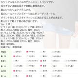 短すぎない丈が合わせやすい♪ダメージ加工ロールアップデニムショートパンツ | KawaiCat | 詳細画像10