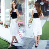 袖のシースルーレスがフェミニン♪袖レースノースリーブトップス | KawaiCat | 詳細画像6