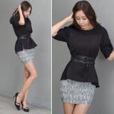 【ts17546】高級感のある素材感でエレガントなデザイン♪SJバルーン五分袖ブ… | KawaiCat | 詳細画像3 