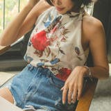 ブラウス ホルタ―ネック ノースリーブ | KawaiCat | 詳細画像6