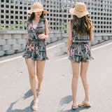 オールインワン レディース ノースリーブ | KawaiCat | 詳細画像5