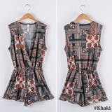 オールインワン レディース ノースリーブ | KawaiCat | 詳細画像7