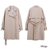 トレンチコート レディース ベージュ | KawaiCat | 詳細画像7