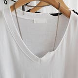 【ts20351】Tシャツ レディース Vネック | KawaiCat | 詳細画像8 