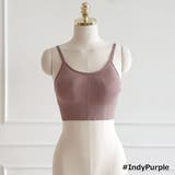 カップ付きキャミソール レディース ブラトップ | KawaiCat | 詳細画像6 