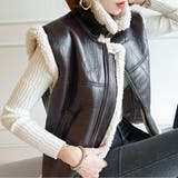 ベスト レディース ムートンコーティング | KawaiCat | 詳細画像22 