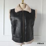 ベスト レディース ムートンコーティング | KawaiCat | 詳細画像3 