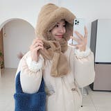 マフラー帽子 レディース フェイクファー | KawaiCat | 詳細画像8