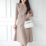 ワンピース レディース ツイード | KawaiCat | 詳細画像14 