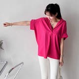 ブラウス レディース 半袖 | KawaiCat | 詳細画像6 