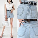 ショートパンツ レディース デニム | KawaiCat | 詳細画像2 