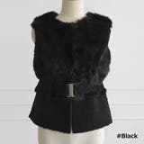 ベスト レディース 天然ファー | KawaiCat | 詳細画像21 