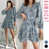 ワンピース レディース 長袖 | KawaiCat | 詳細画像1 