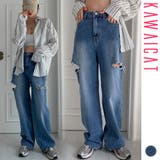 パンツ デニム レディース | KawaiCat | 詳細画像1