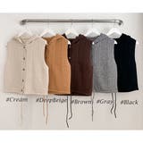 ベスト ニット レディース | KawaiCat | 詳細画像2 