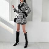 コート レディース 千鳥格子 | KawaiCat | 詳細画像7