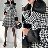 コート レディース 千鳥格子 | KawaiCat | 詳細画像2