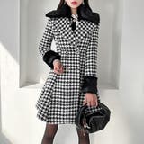 コート レディース 千鳥格子 | KawaiCat | 詳細画像4