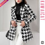 ジャケット レディース 千鳥格子 | KawaiCat | 詳細画像1 