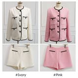 セットアップ レディース ツイード | KawaiCat | 詳細画像2 