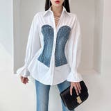 シャツ レディース デニム | KawaiCat | 詳細画像4 