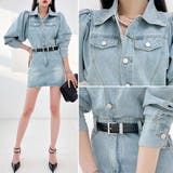 ワンピース レディース デニム | KawaiCat | 詳細画像3 