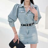 ワンピース レディース デニム | KawaiCat | 詳細画像4 