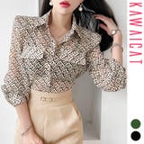 ブラウス レディース 長袖 | KawaiCat | 詳細画像1 