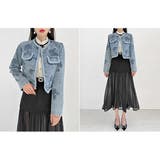 デニムジャケット ブルゾン レディース | KawaiCat | 詳細画像10