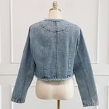 デニムジャケット ブルゾン レディース | KawaiCat | 詳細画像13