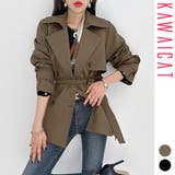 トレンチコート レディース 長袖 | KawaiCat | 詳細画像1