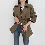 トレンチコート レディース 長袖 | KawaiCat | 詳細画像4