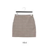 トーンダウンされたカラー感がお洒落 ポイントコーデにぴったりのチェックミニスカー… | KawaiCat | 詳細画像3 