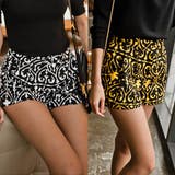 【pt7084】華麗なプリントが魅力的なショートパンツ♪Aラインの女性らしいラグ… | KawaiCat | 詳細画像1 