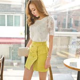 【C style】【sk8213】両サイドから後ろにかけてデザインされたフリルで… | KawaiCat | 詳細画像4 