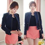 【jk8261】シンプルながらも高級感が感じられる上品ジャケット ワンピースやス… | KawaiCat | 詳細画像3 