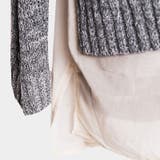 【jk8489】女性らしさが引き立つCuteなカーディガン♪ニットの下にシフォン… | KawaiCat | 詳細画像6 