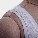 【ts8756】シンプルで着まわしの効くシフォン配色Uネックロング丈タンクトップ… | KawaiCat | 詳細画像5 